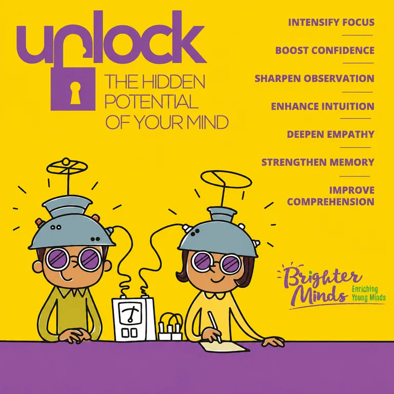 Brighter Minds program poster